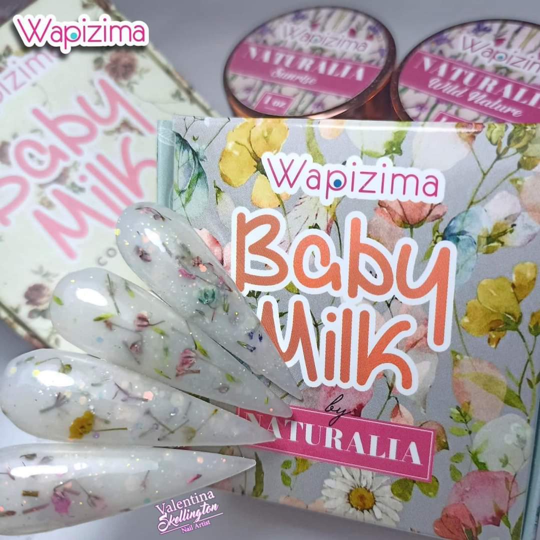 Acrílico wapizima colección baby Milk Naturalia 4 pzas