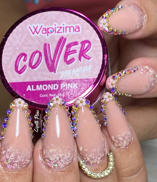 Acrílico wapizima Cover Almond Pink 1 y 2 onza