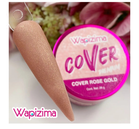 Acrílico wapizima Cover Rose Gold 1 y 2 onzas