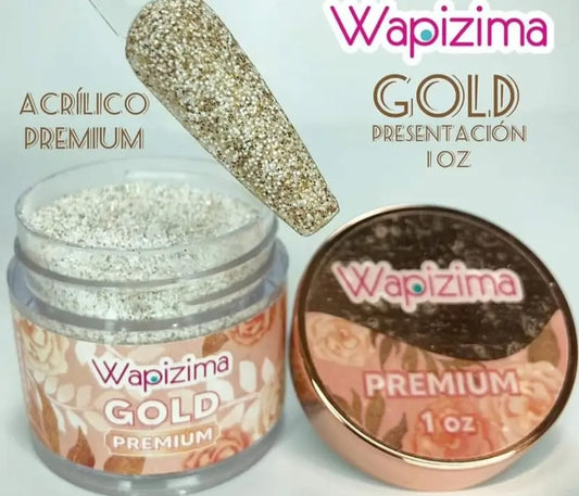 Acrílico wapizima Gold premium 1 onza